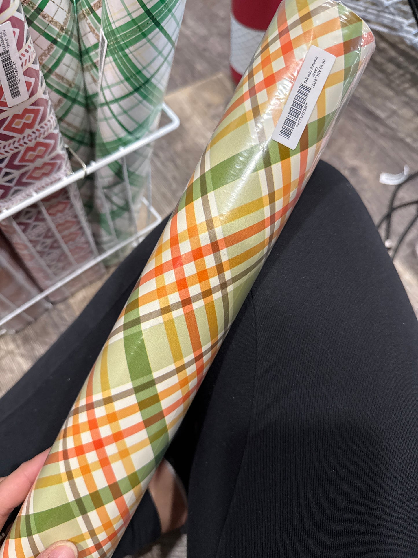 Fall Into Plaid - Printed HTV