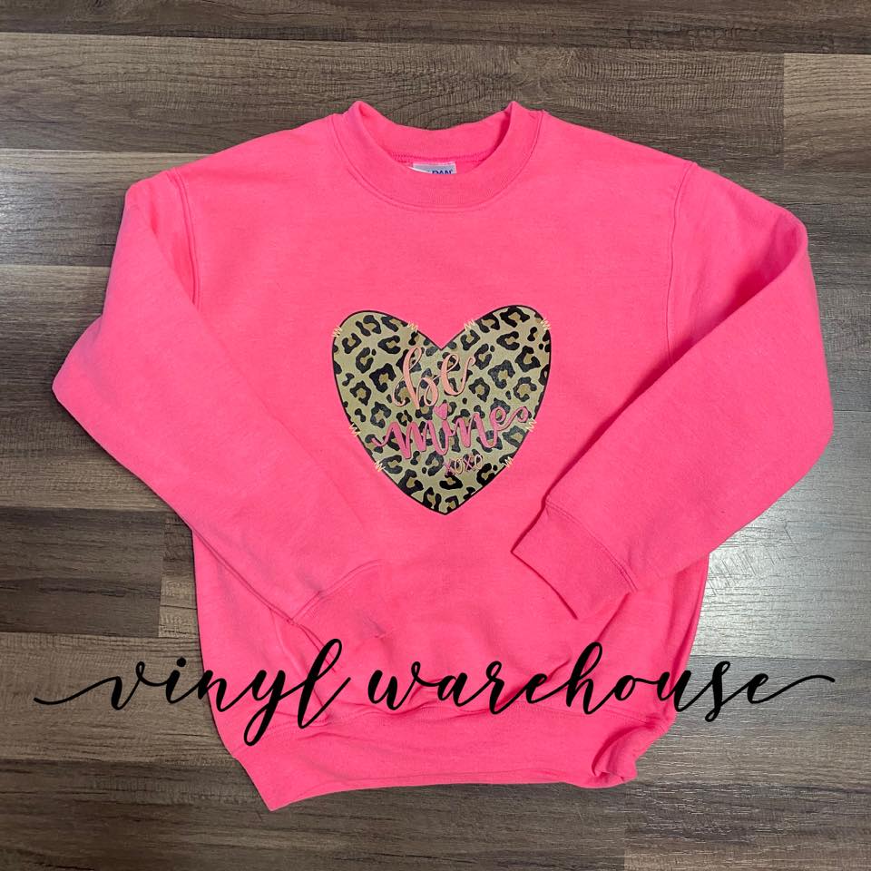 Be Mine Heart - Screen Print