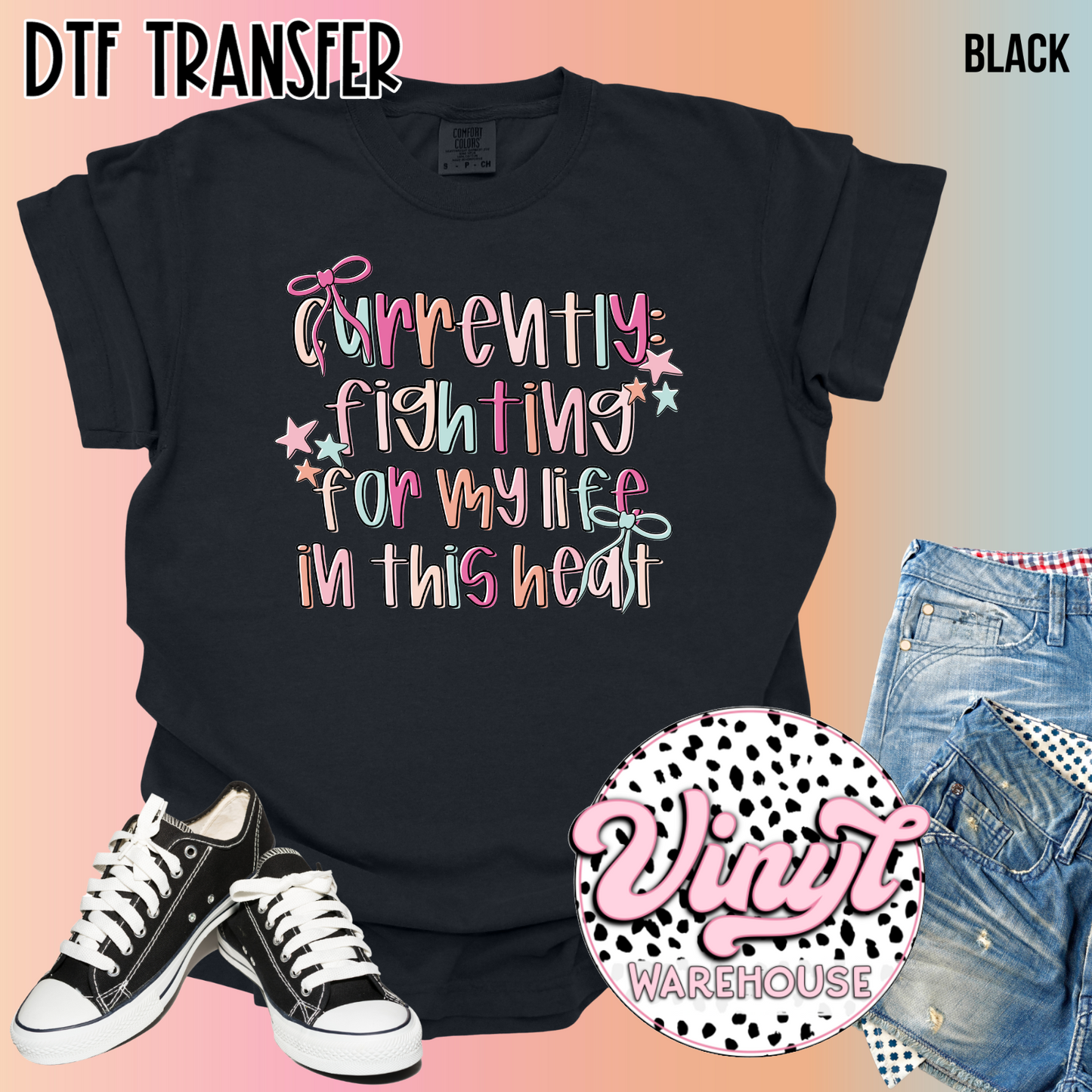 Fighting The Heat - DTF Print