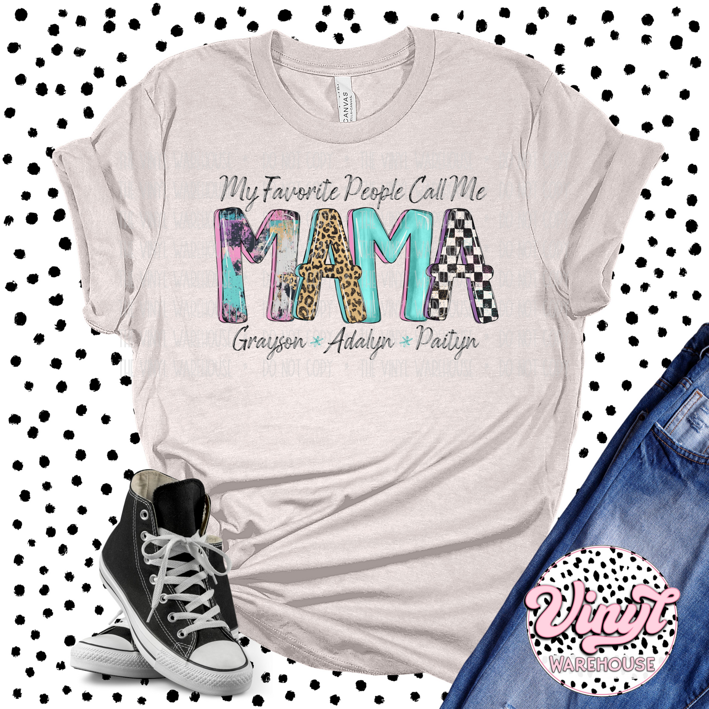 My Favorite People Call Me (CUSTOM) - DTF Print