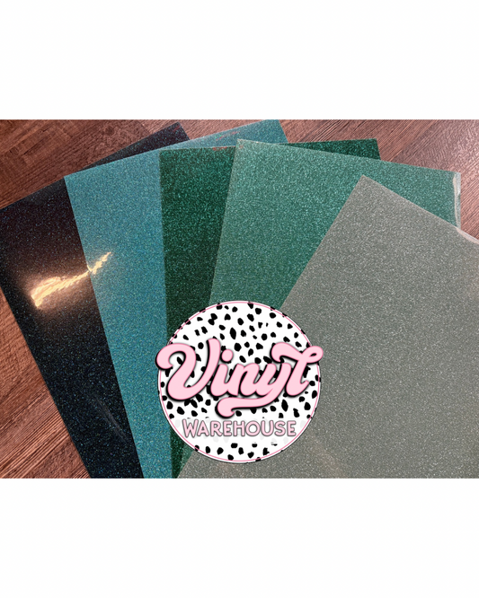 Mint To Be - Glitter HTV Bundle