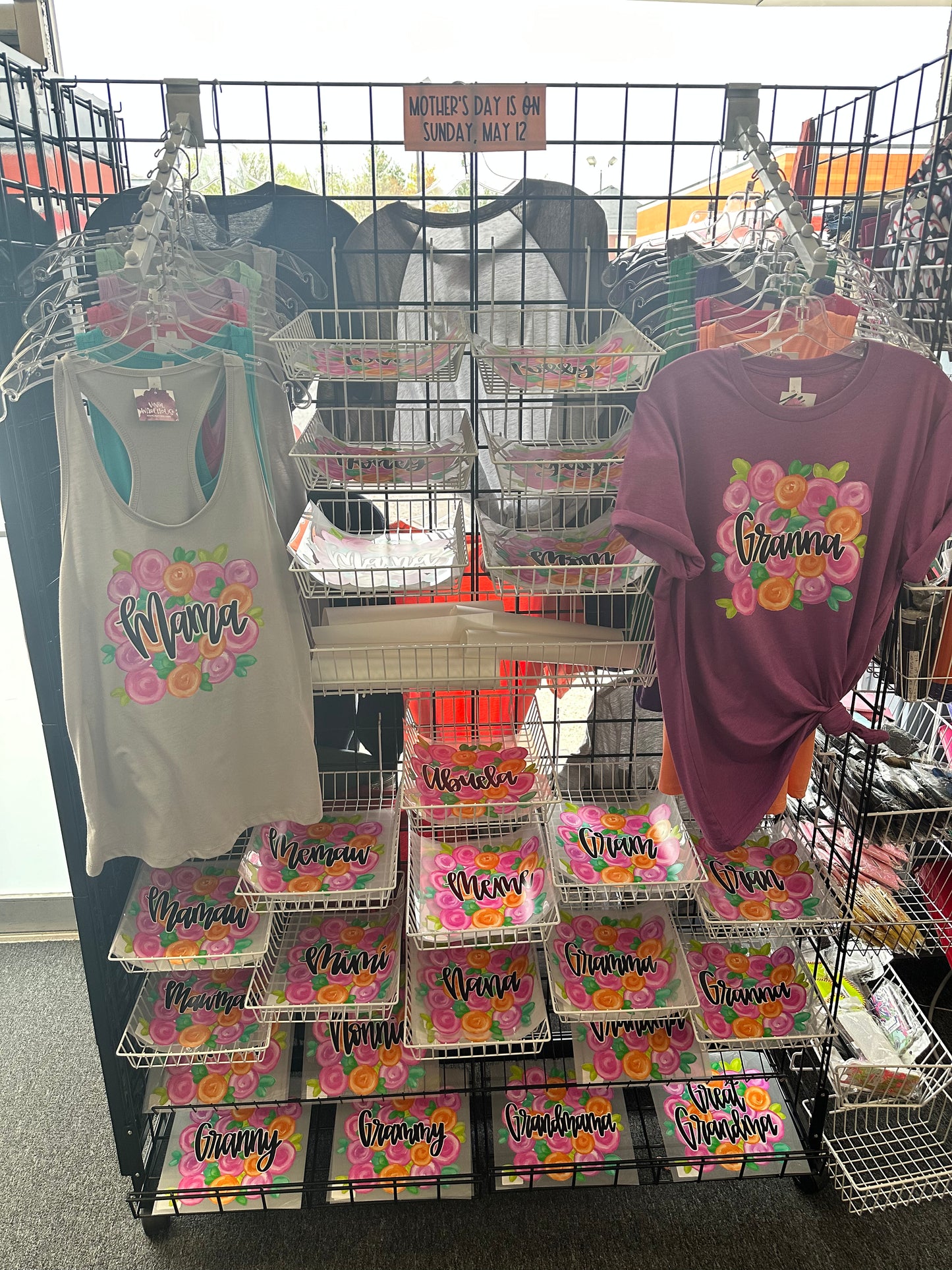 Floral Mother's Day - Heat Transfer Print