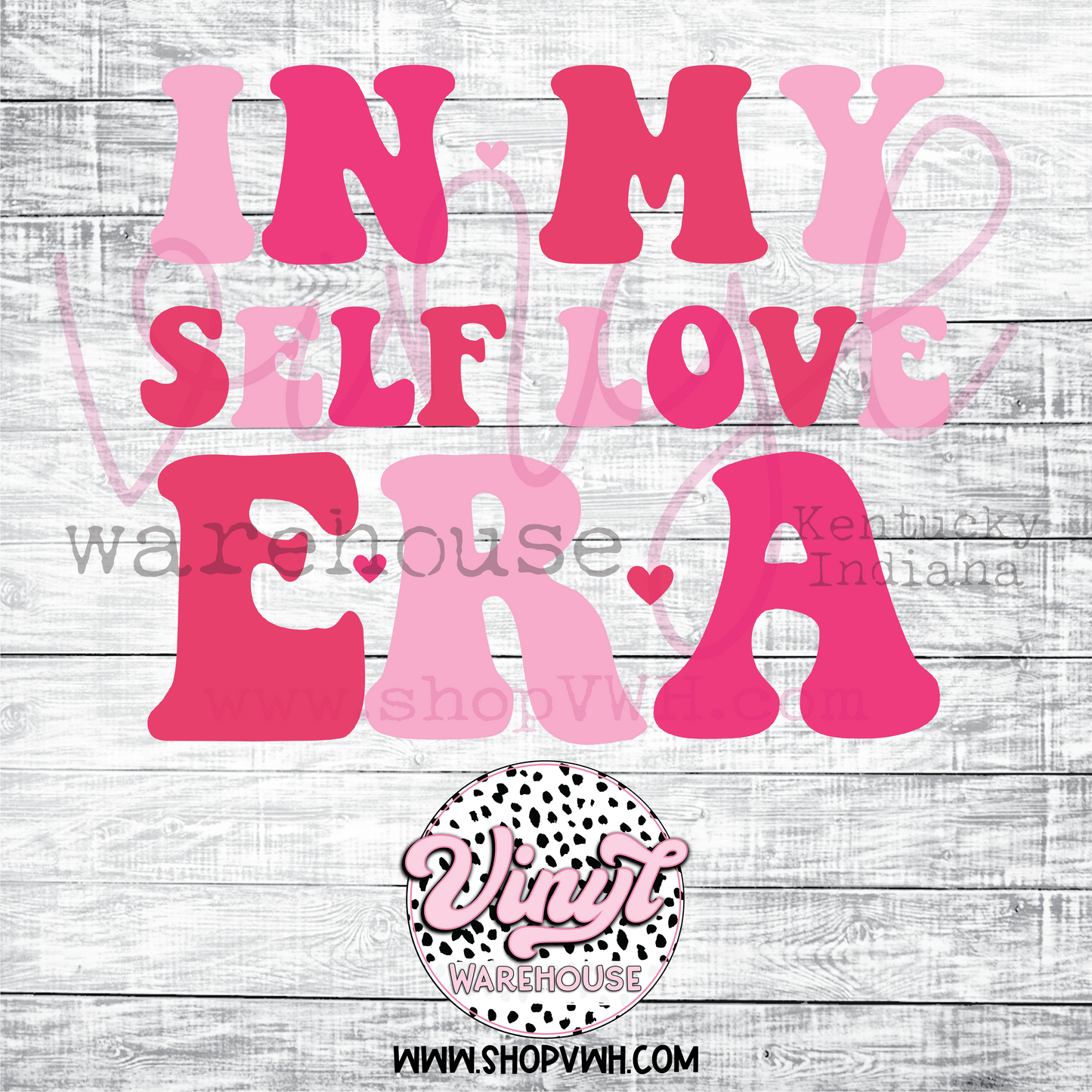 In My Self Love Era - Heat Transfer Print