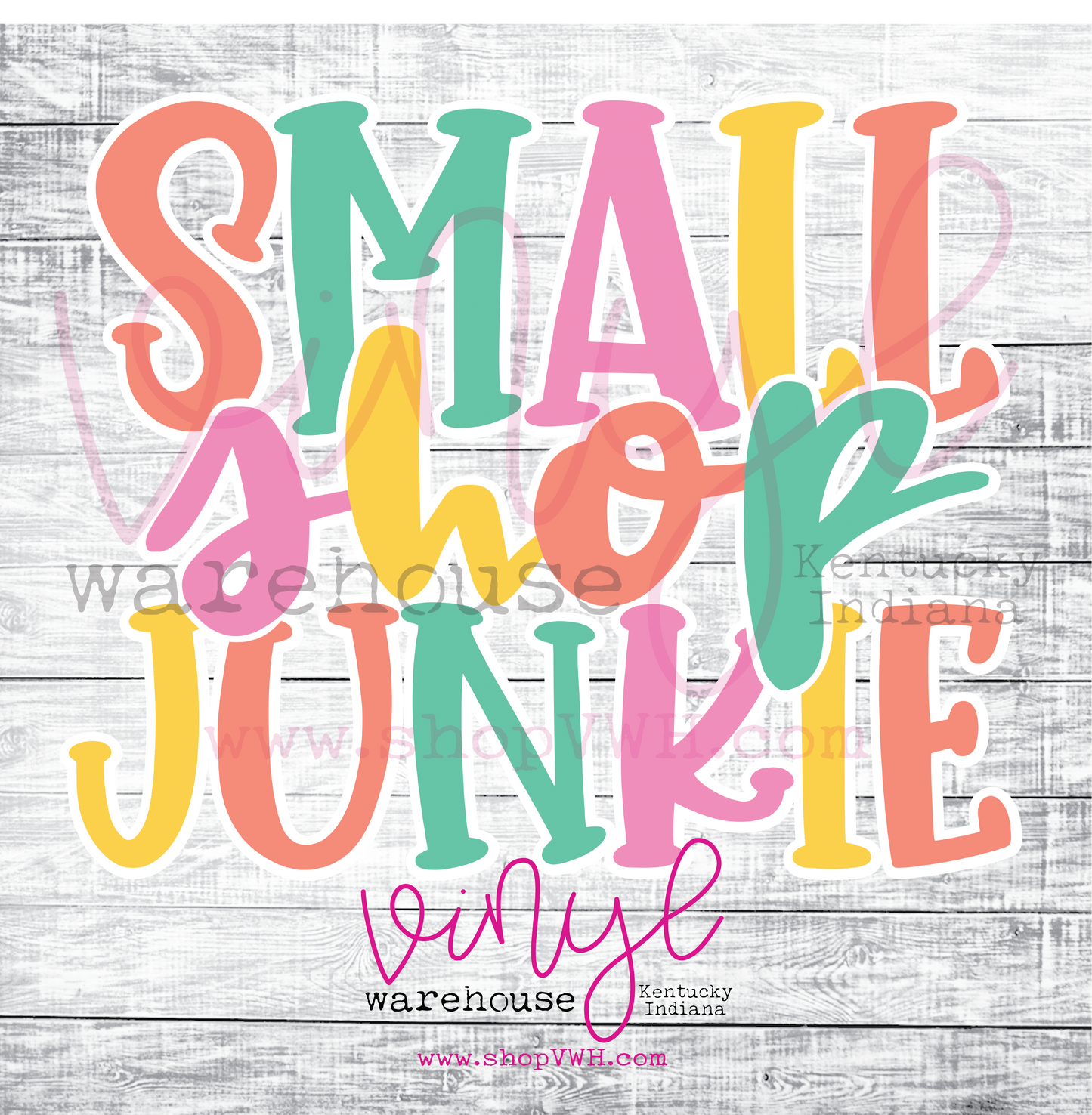 Small Shop Junkie - Heat Transfer Print