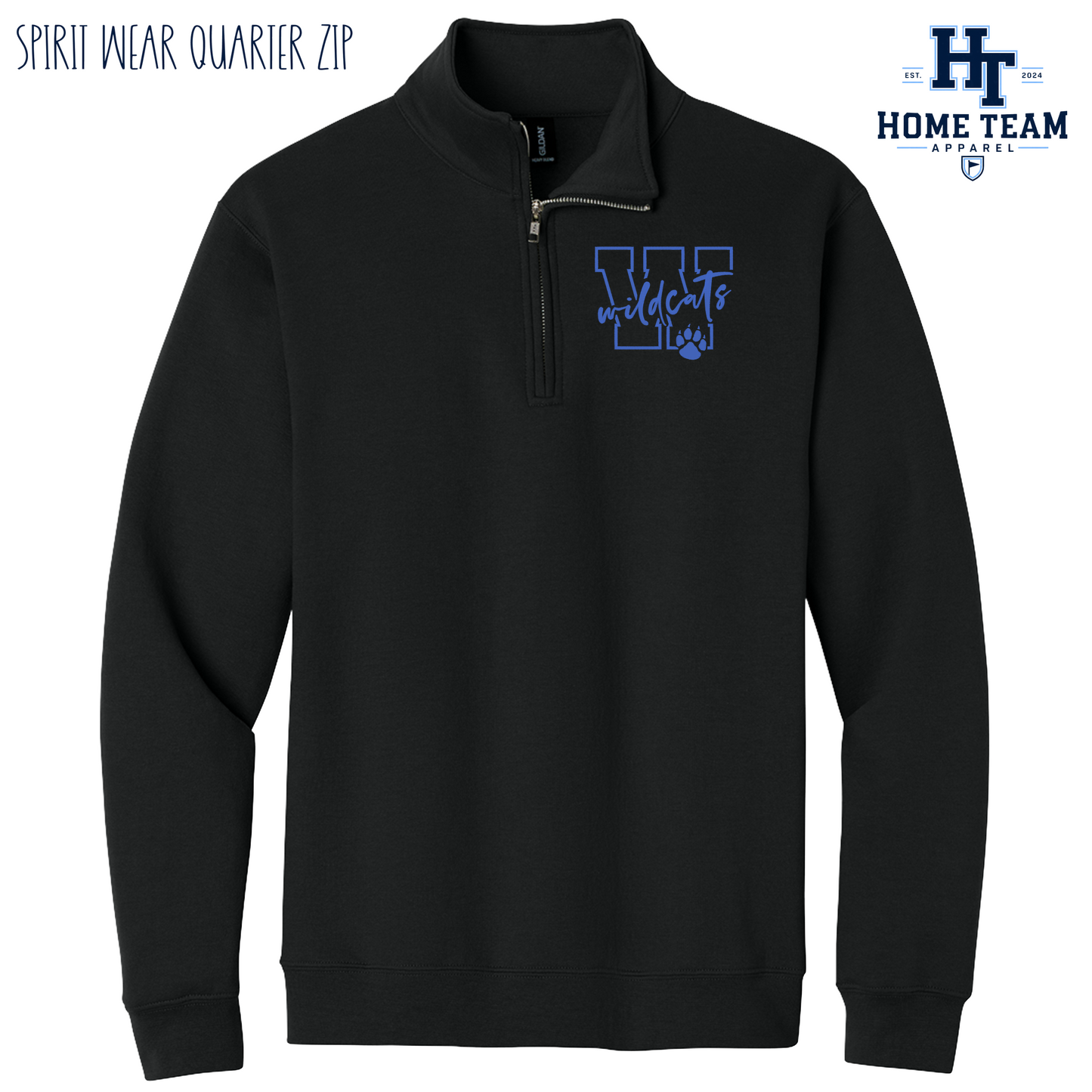Wildcats Quarter Zip - Spirit Wear