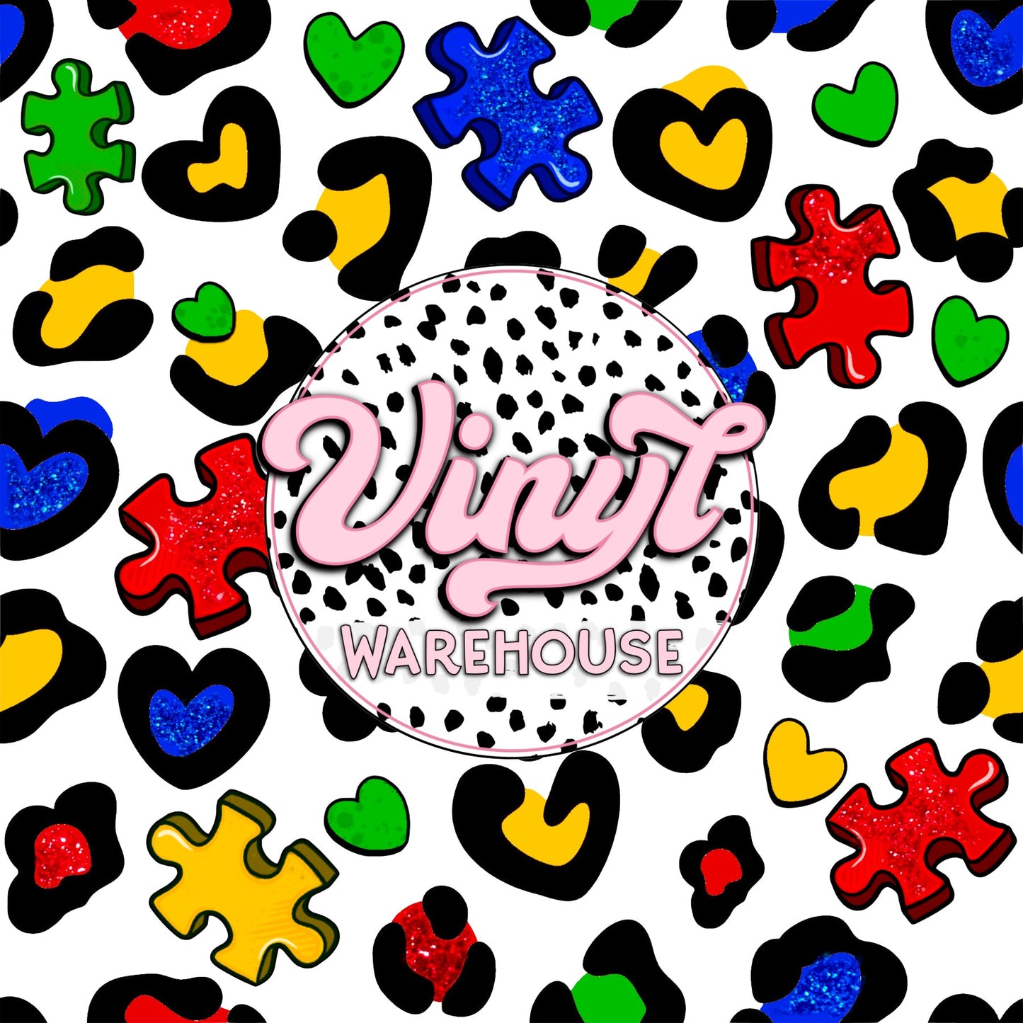 Autism Leopard - Printed HTV