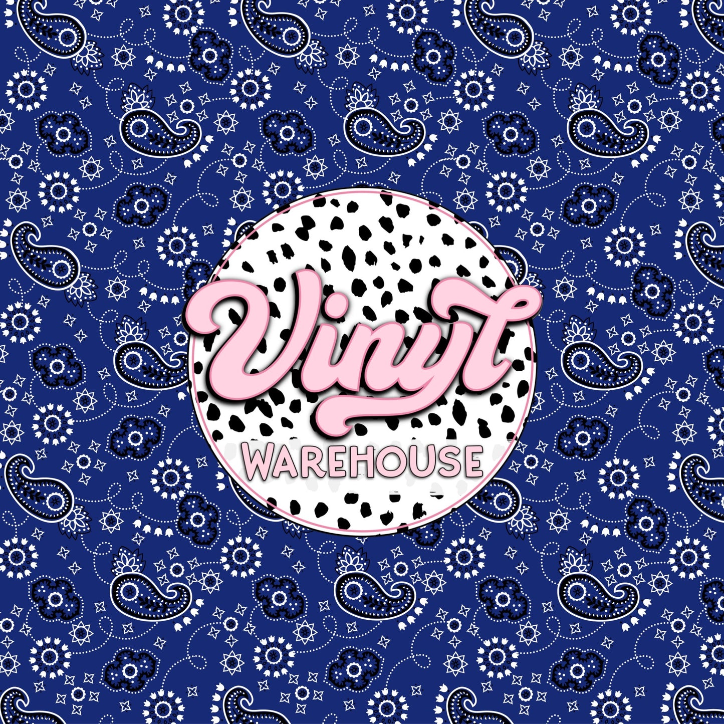 Paisley Bandana - Printed HTV