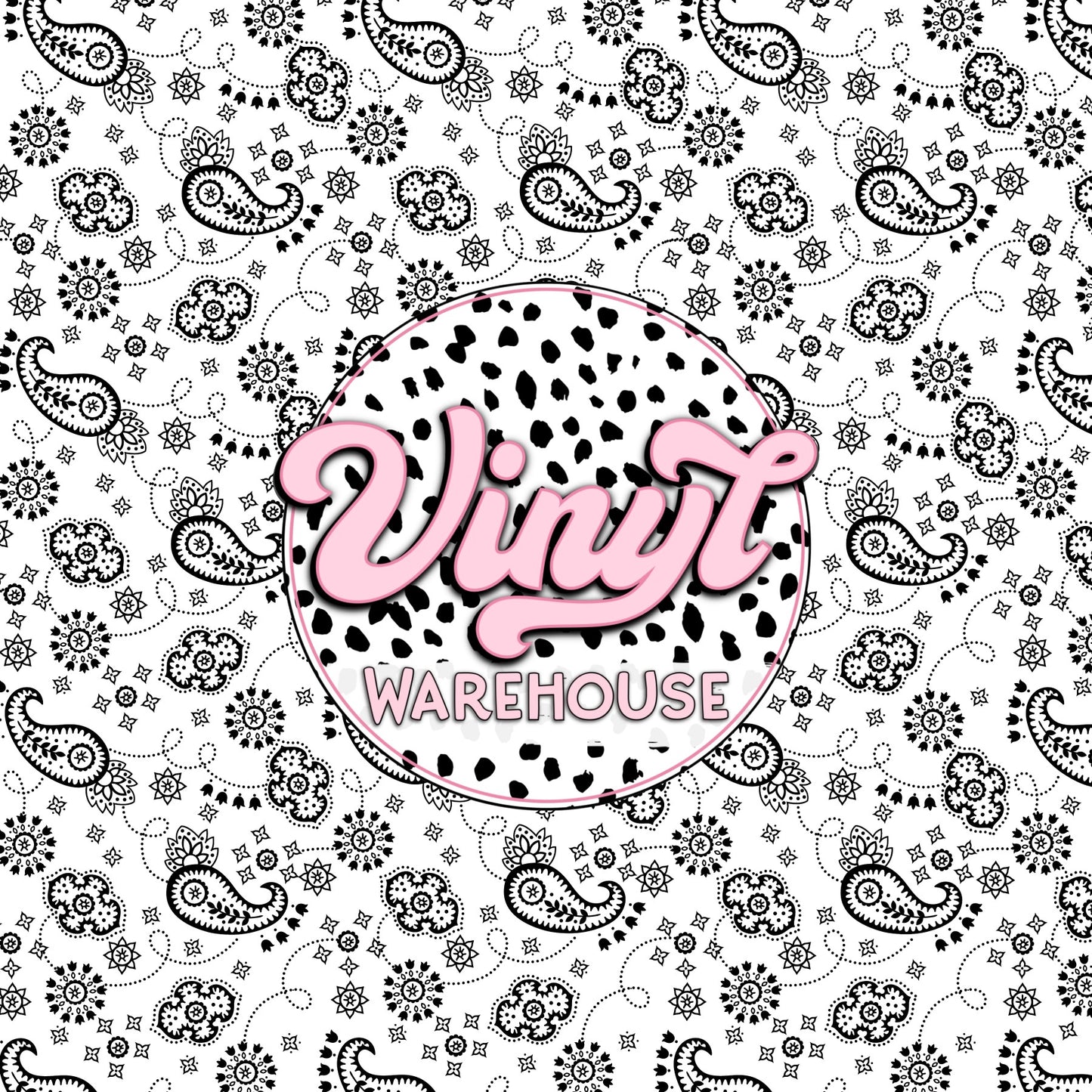 Paisley Bandana - Printed HTV