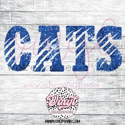 Cats (Claws Marks) - Heat Transfer Print