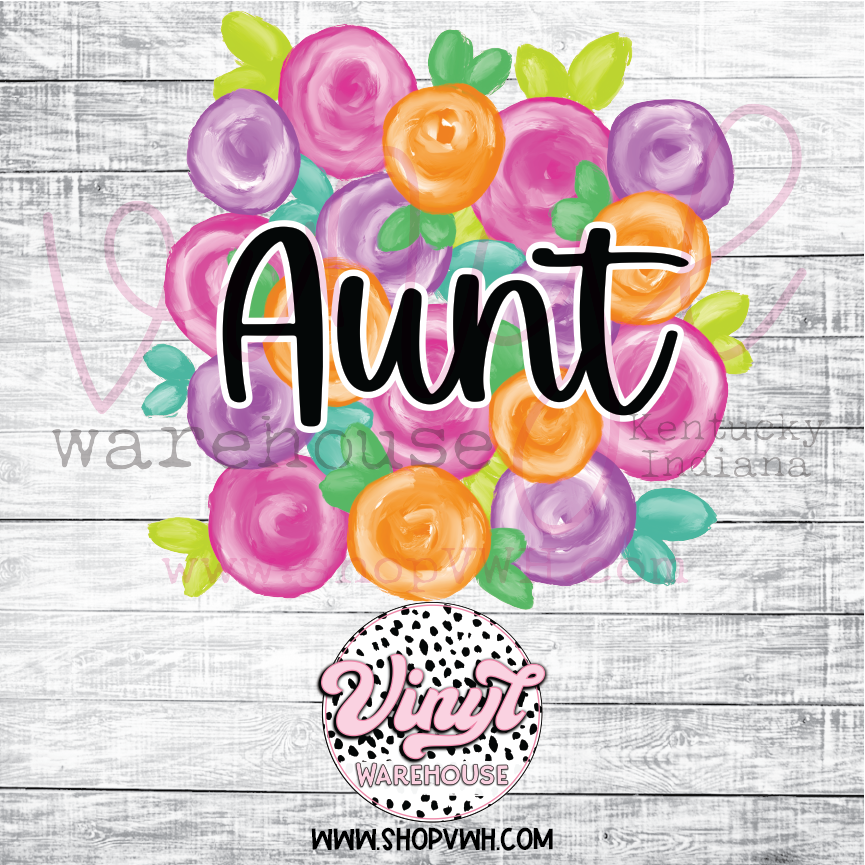 Floral Mother's Day - Heat Transfer Print