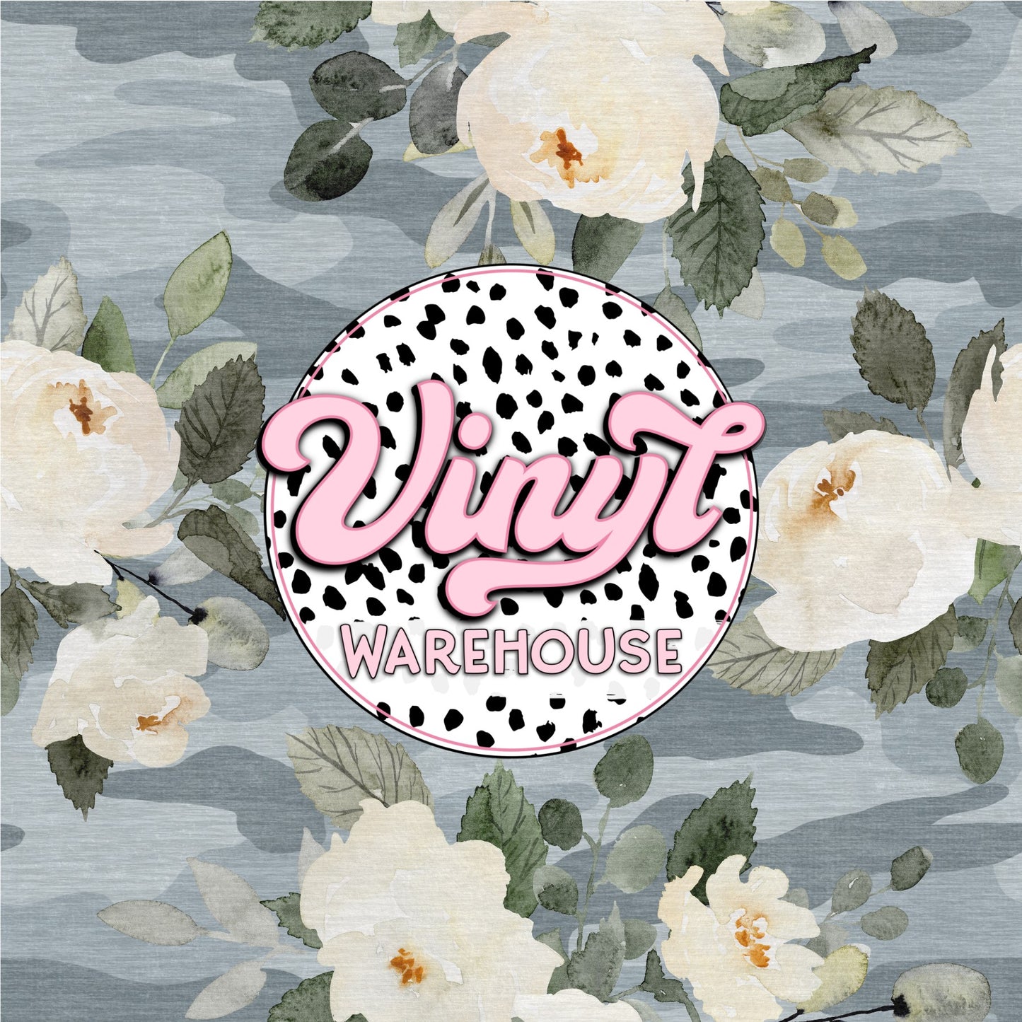 Floral Camo - Printed HTV
