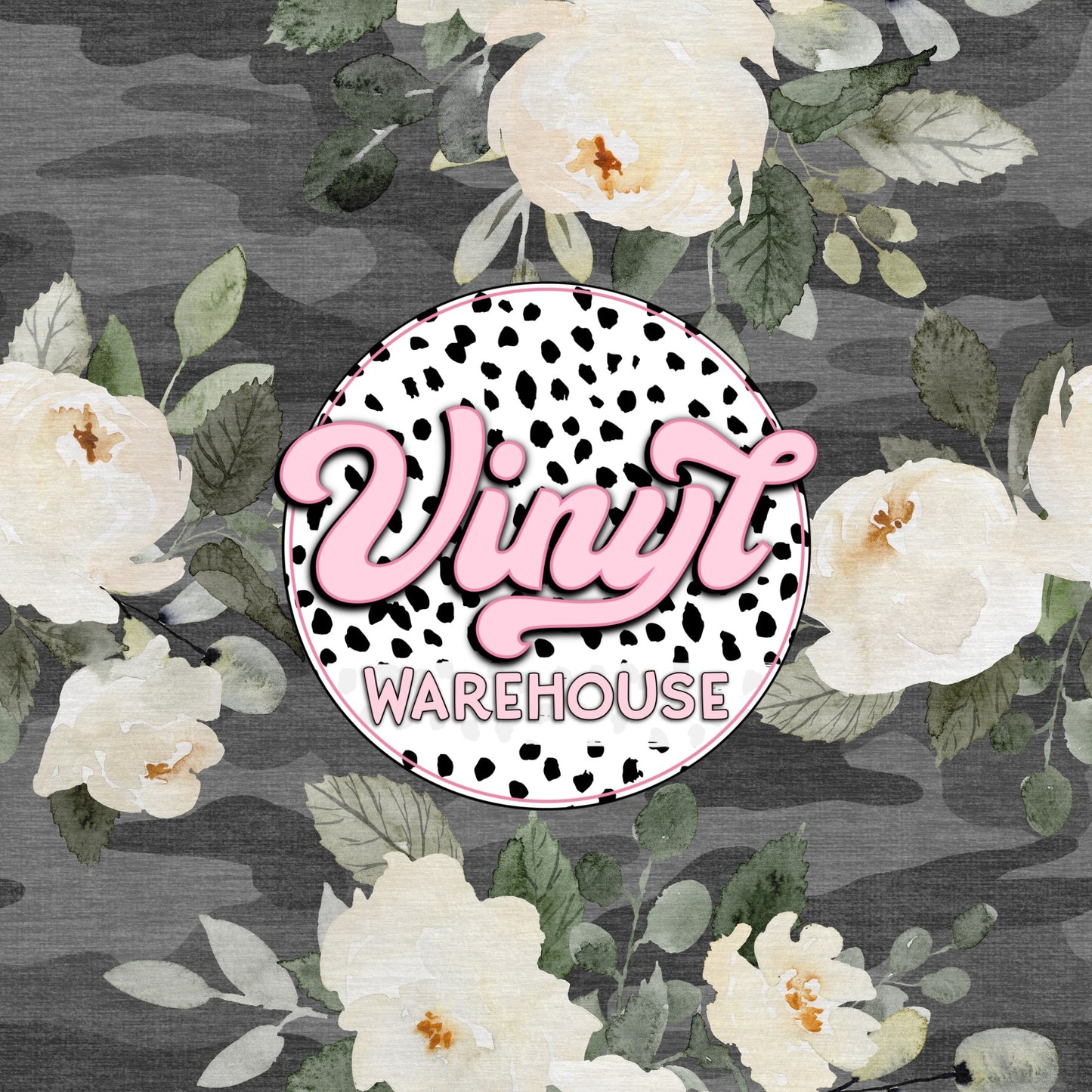 Floral Camo - Printed HTV