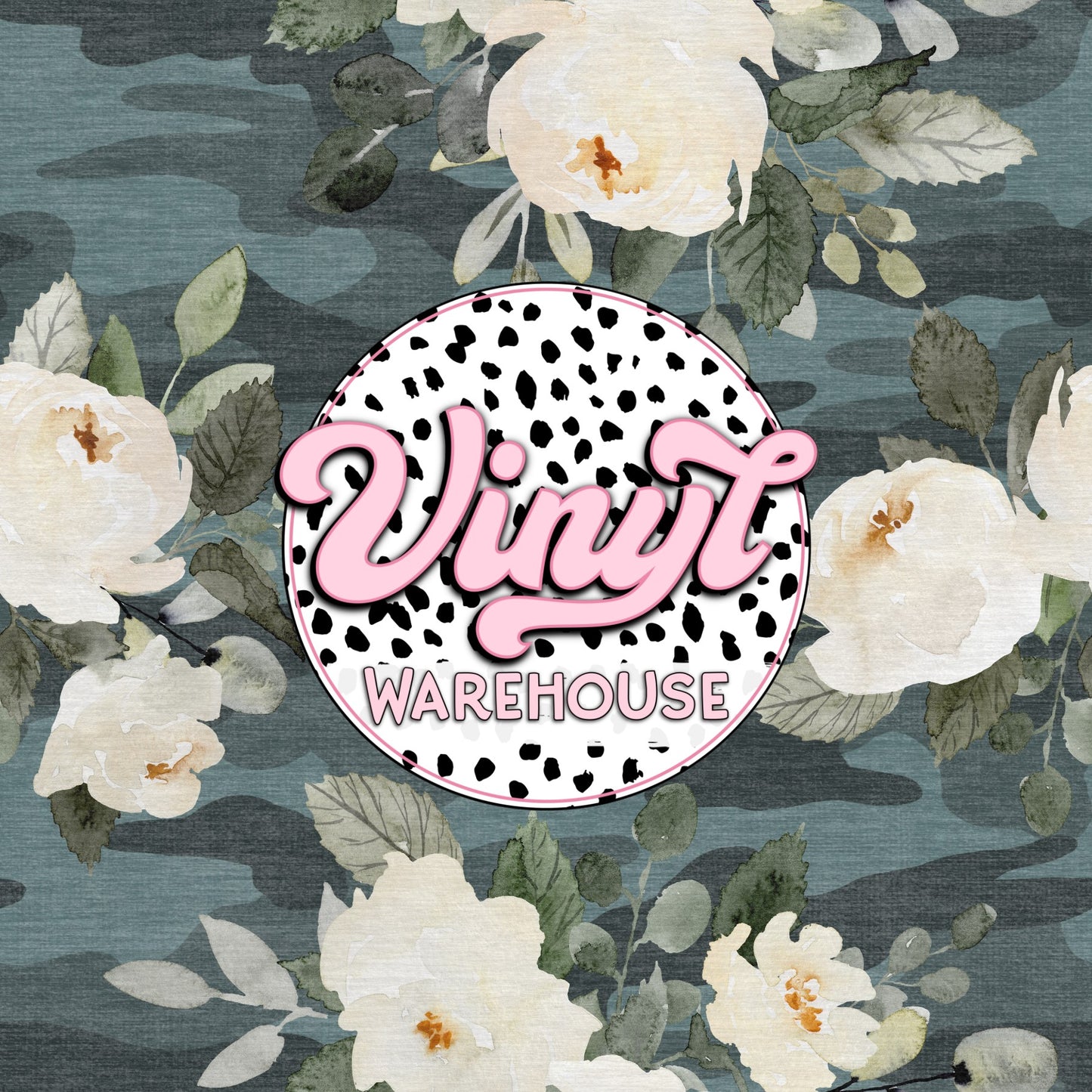 Floral Camo - Printed HTV