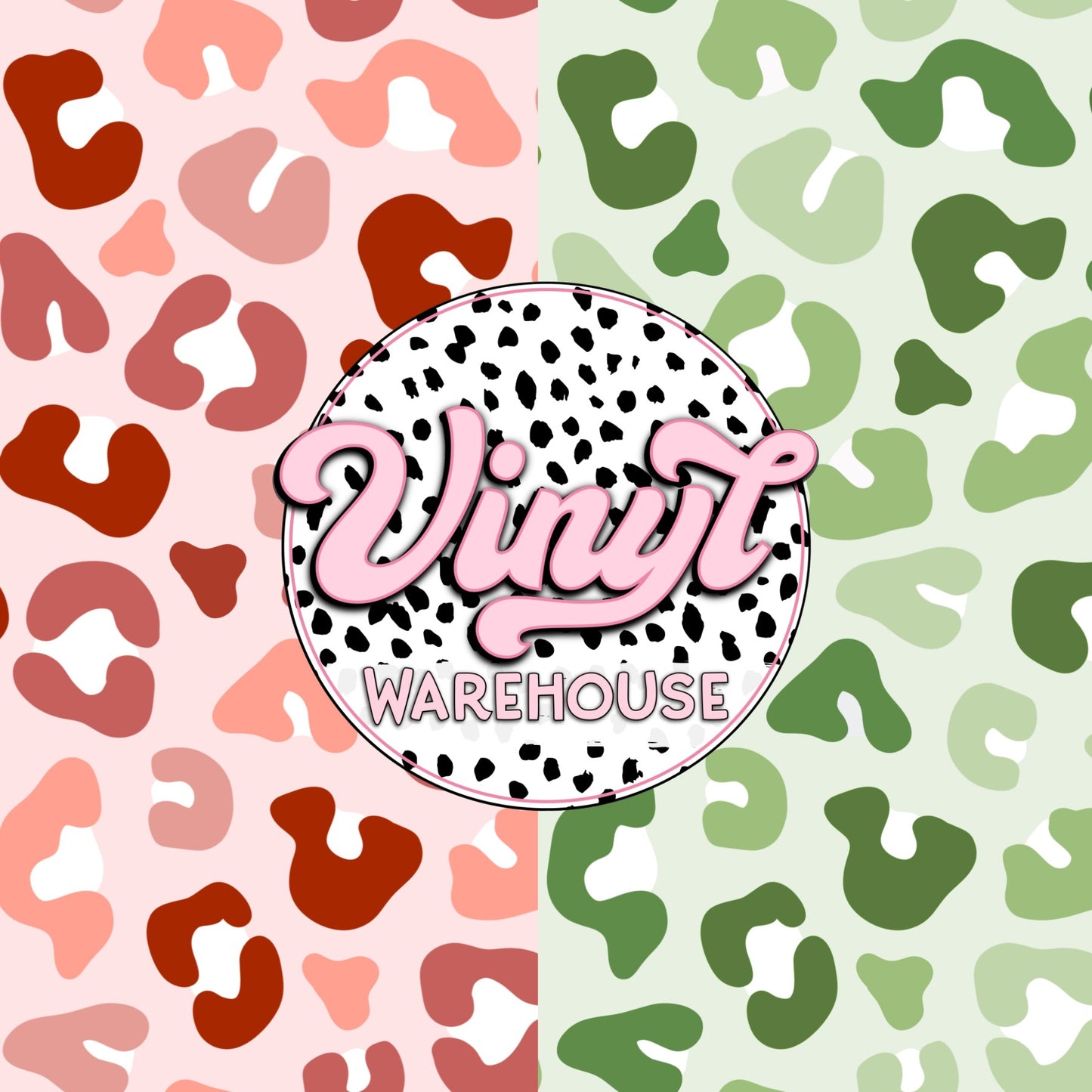 Holiday Inspired Leopard - Printed HTV