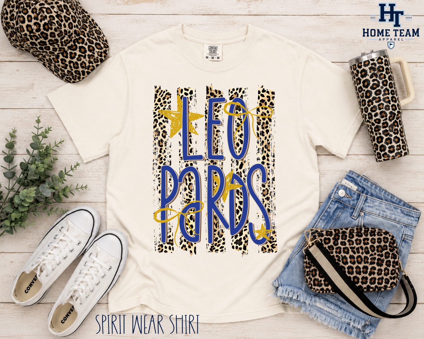 Leopards Brush Stripes - Spirit Wear