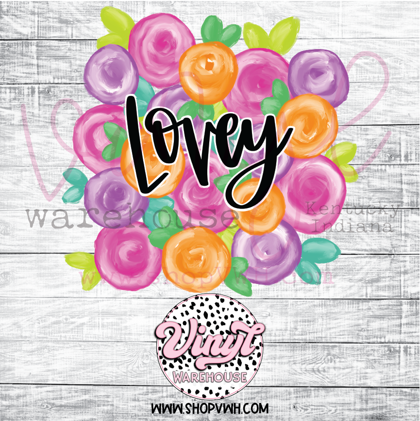 Floral Mother's Day - Heat Transfer Print