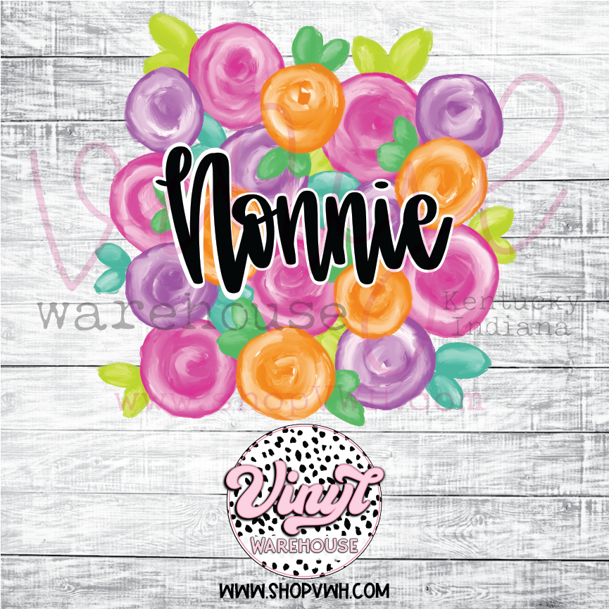 Floral Mother's Day - Heat Transfer Print