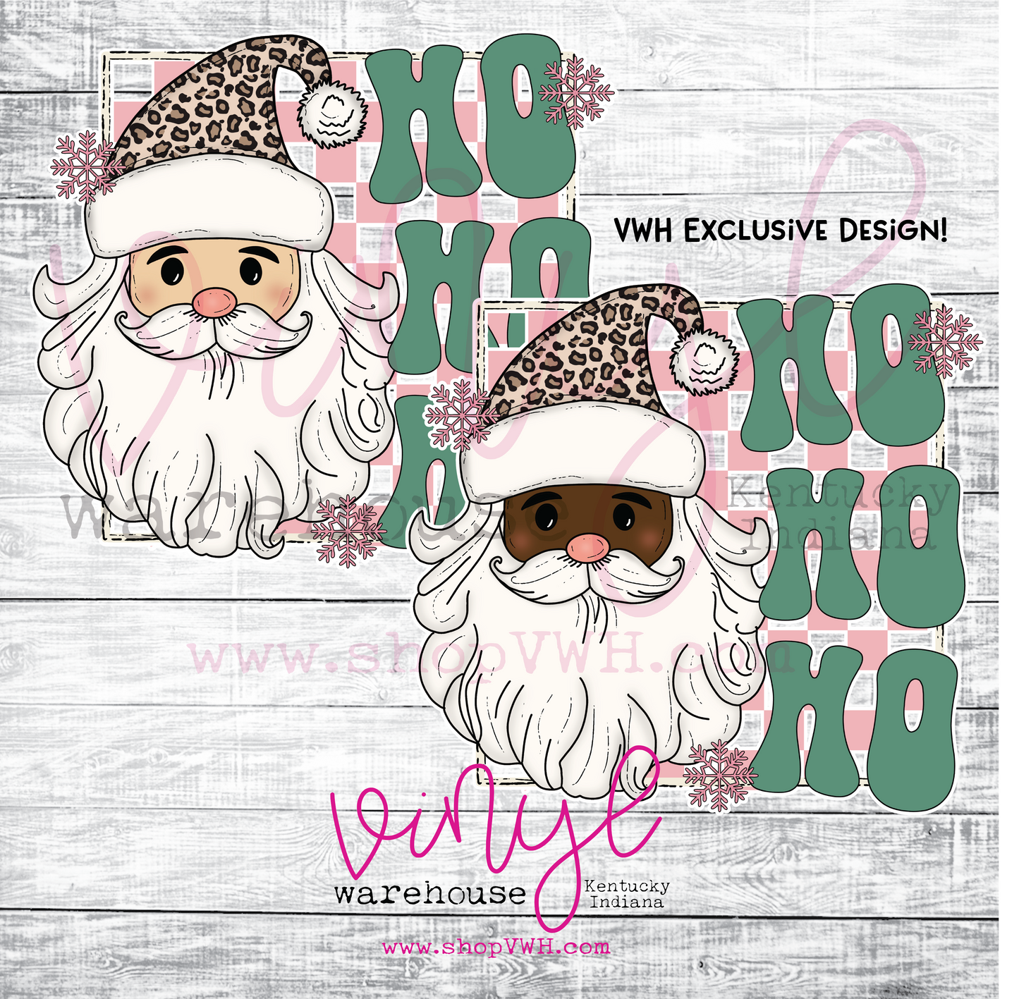 Ho Ho Ho - Heat Transfer Print