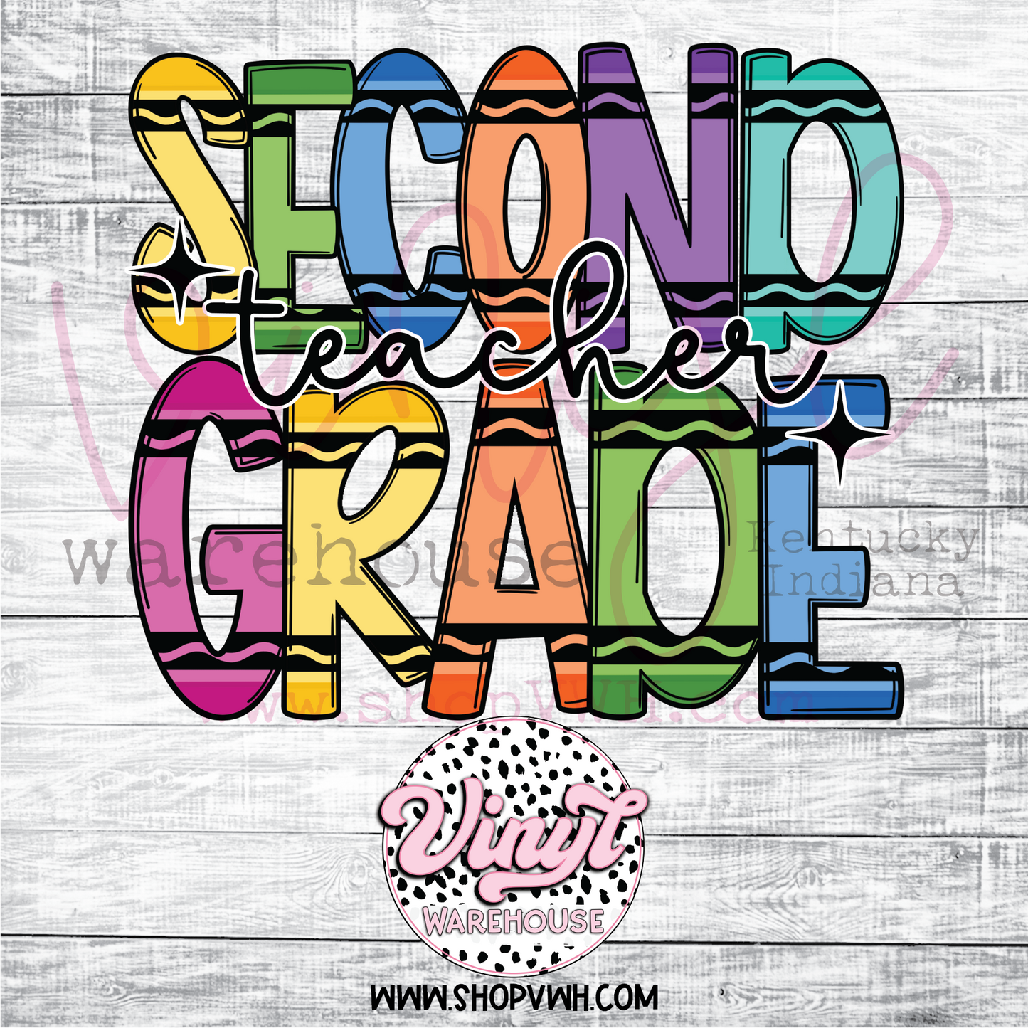Crayon Teacher - Heat Transfer Prints