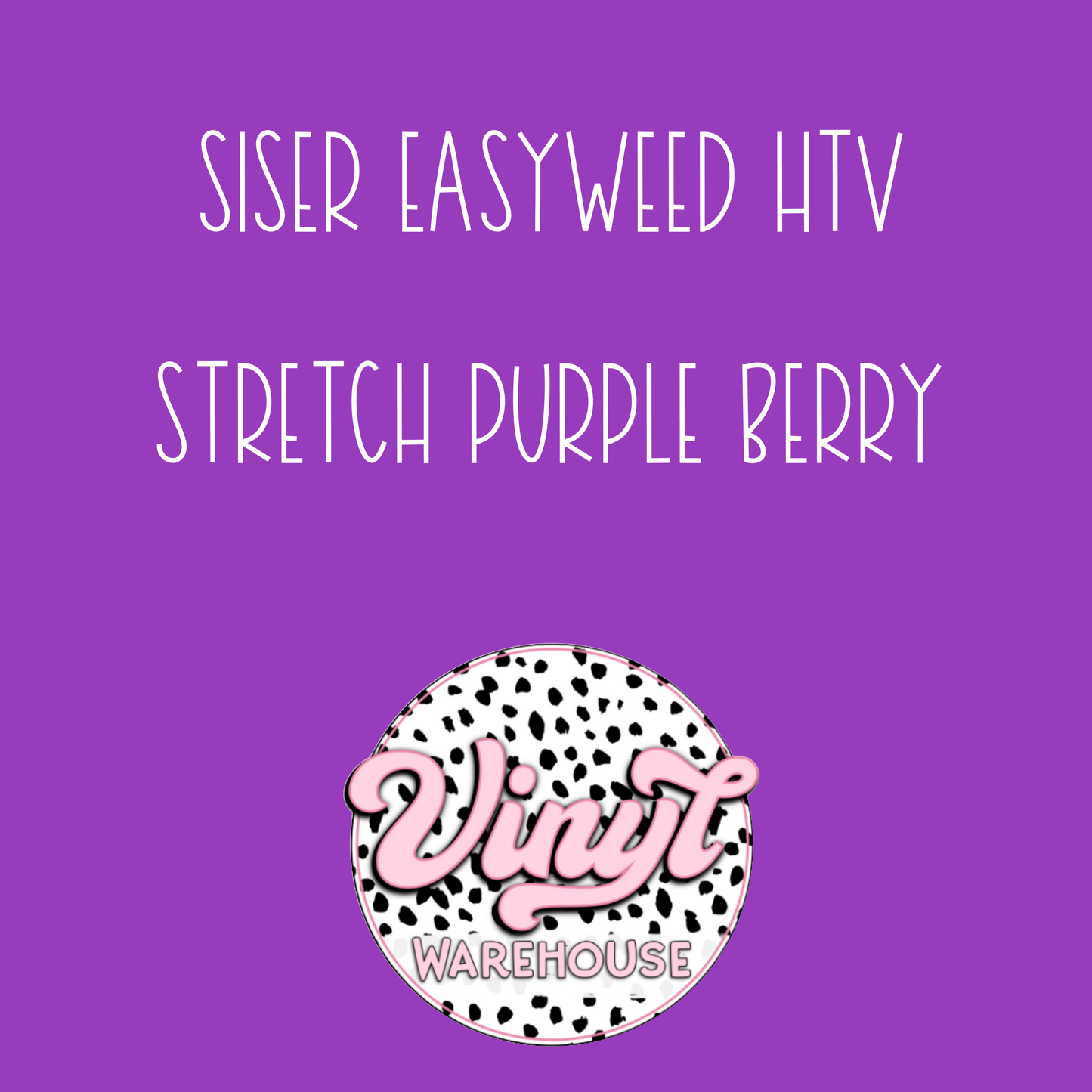 Siser EasyWeed HTV - Stretch Purple Berry