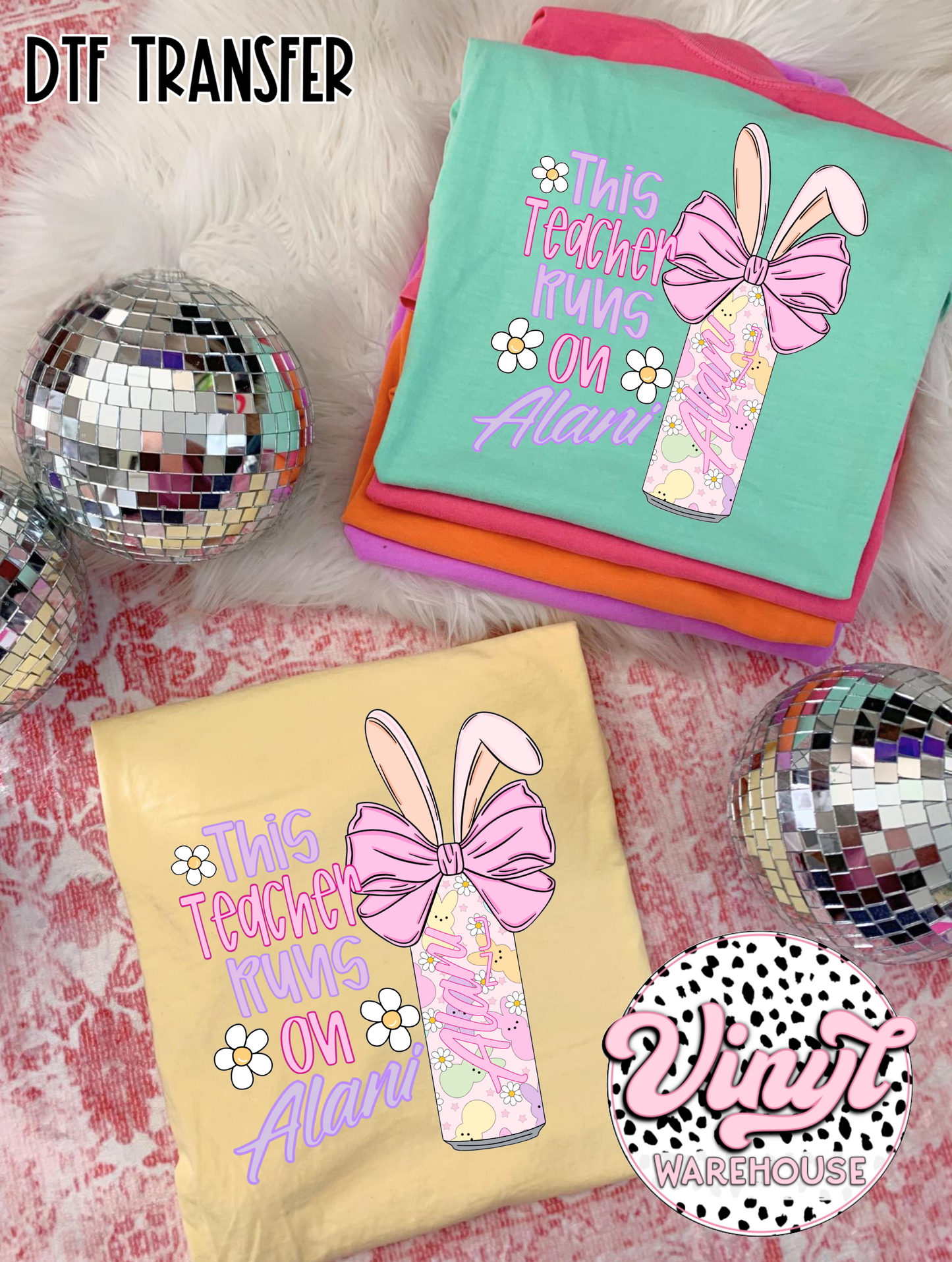 Easter Teacher - DTF Print