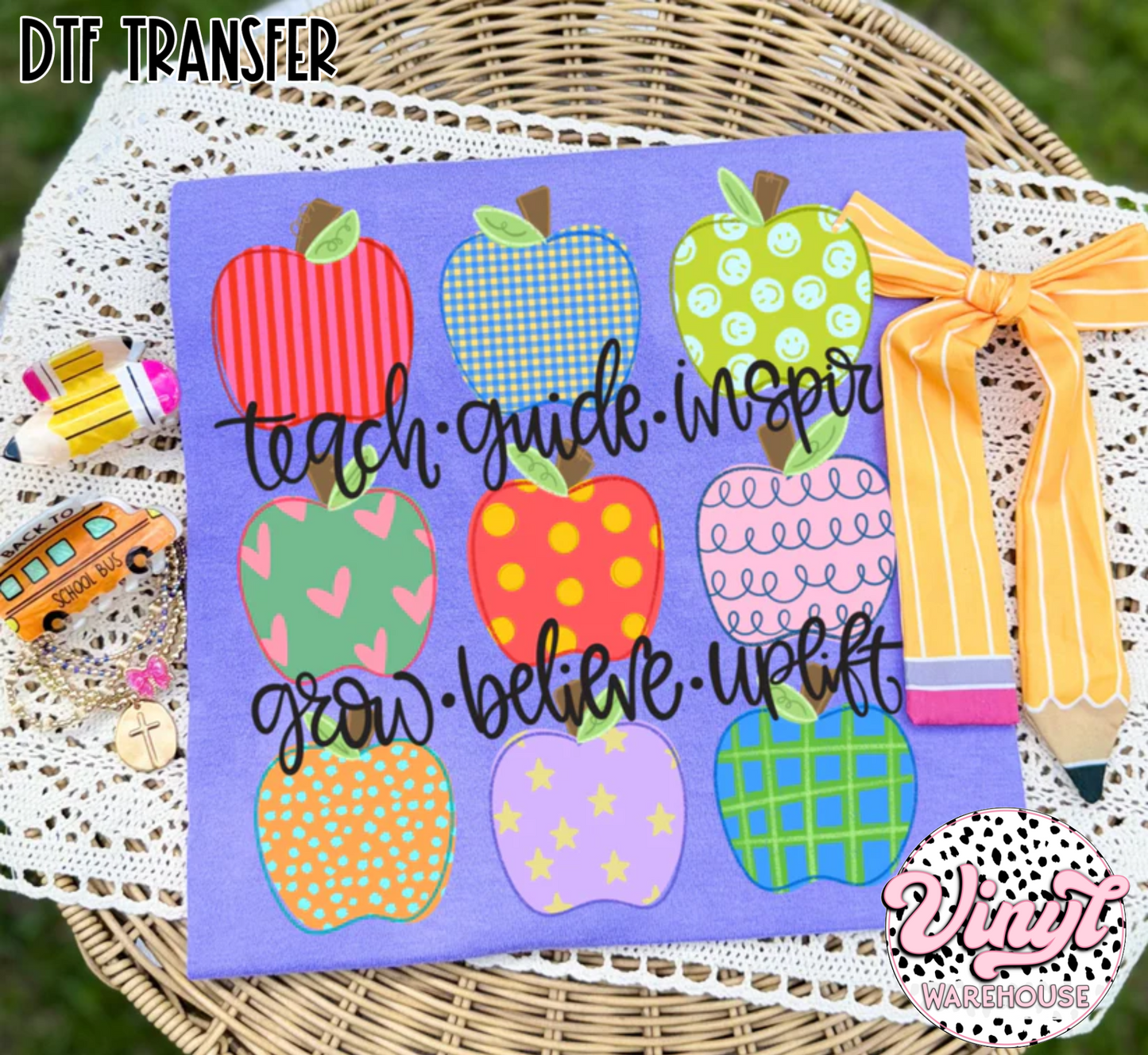 Teach, Guide, Inspire - DTF Print