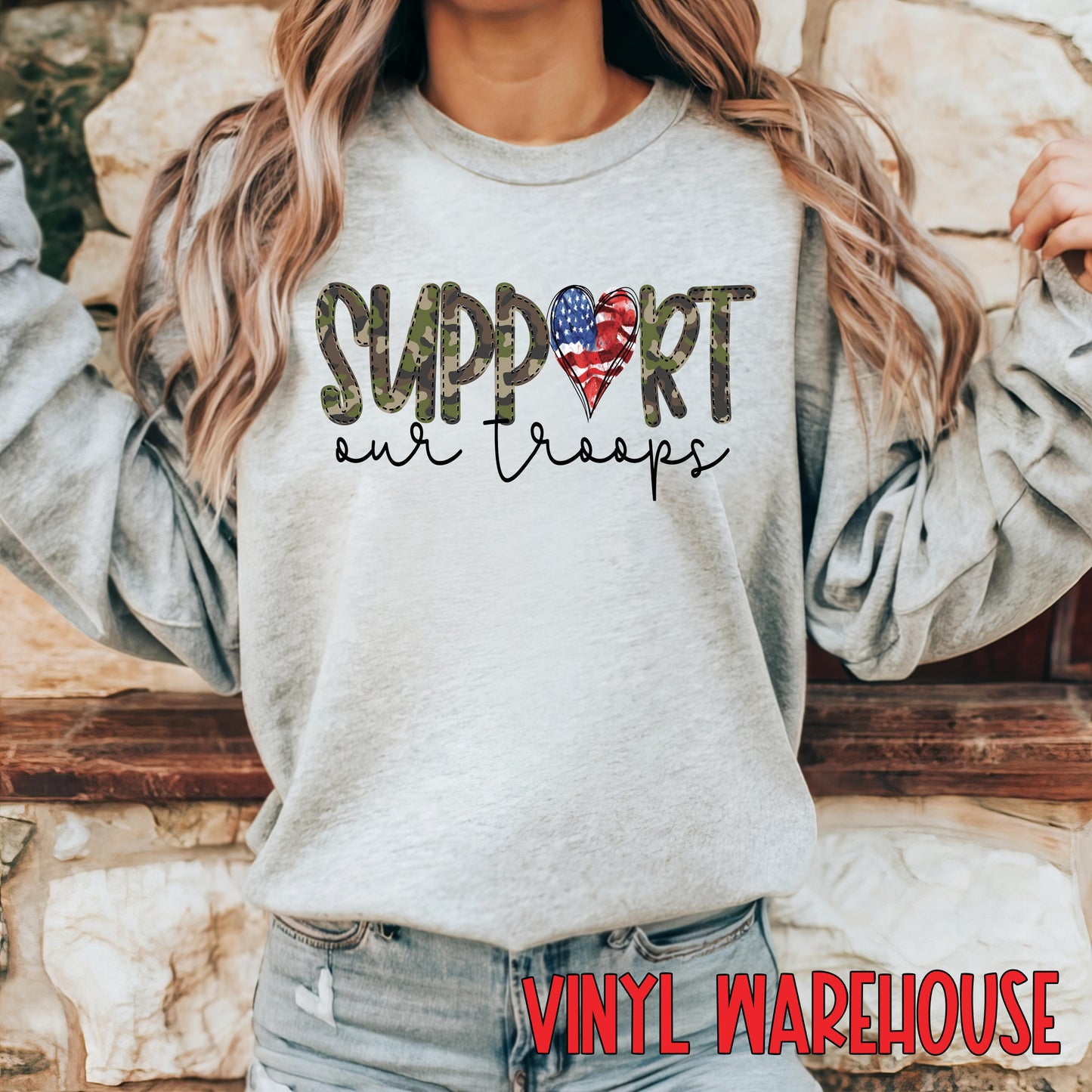 Support Our Troops - Screen Print