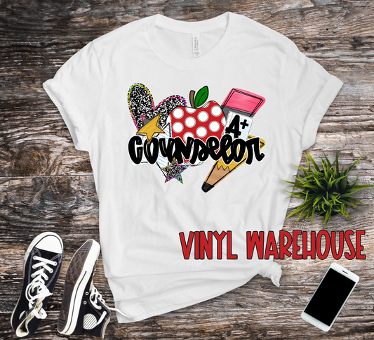 Trucker Counselor - Heat Transfer Print