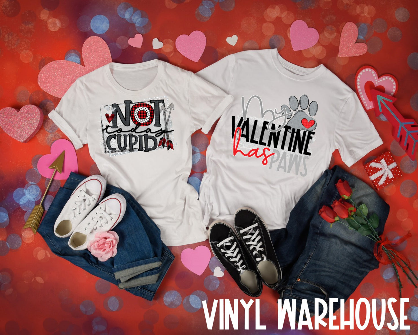 Not Today Cupid - Screen Print