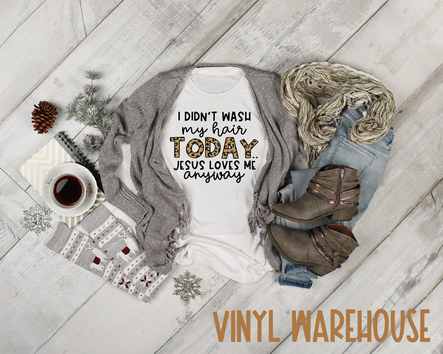 Didn't Wash My Hair - Screen Print