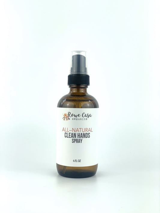 All-Natural Clean Hands Spray