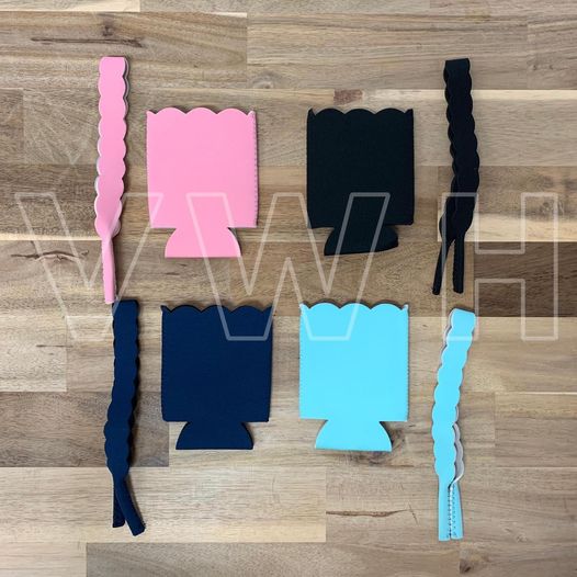 Scallop Coolie & Sunglasses Strap