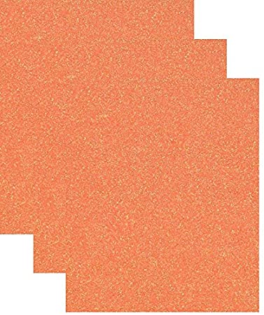 Siser EasyWeed Glitter HTV - Transluscent Orange