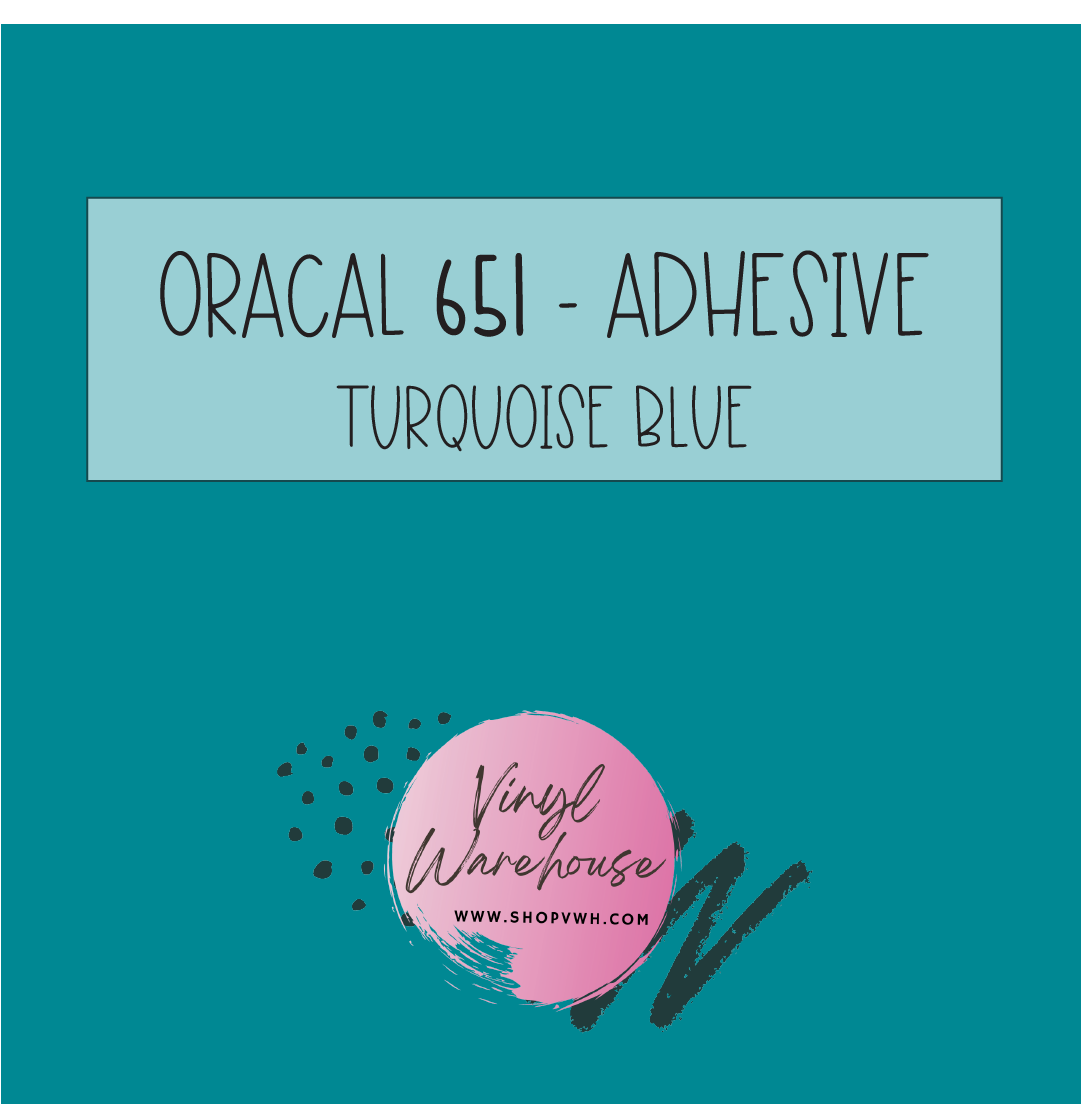 Oracal 651 - 066 Turquoise Blue