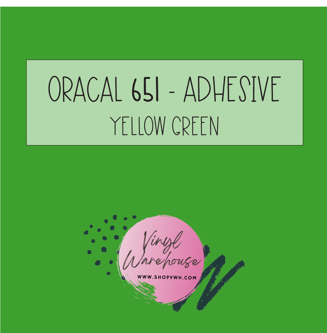Oracal 651 - 064 Yellow Green