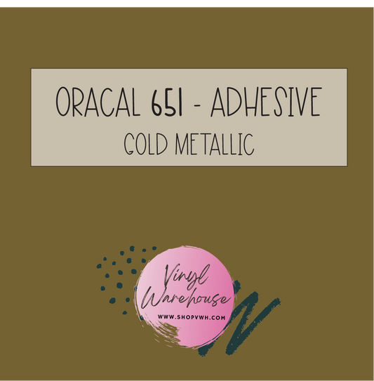Oracal 651 - 091 Gold (Metallic)
