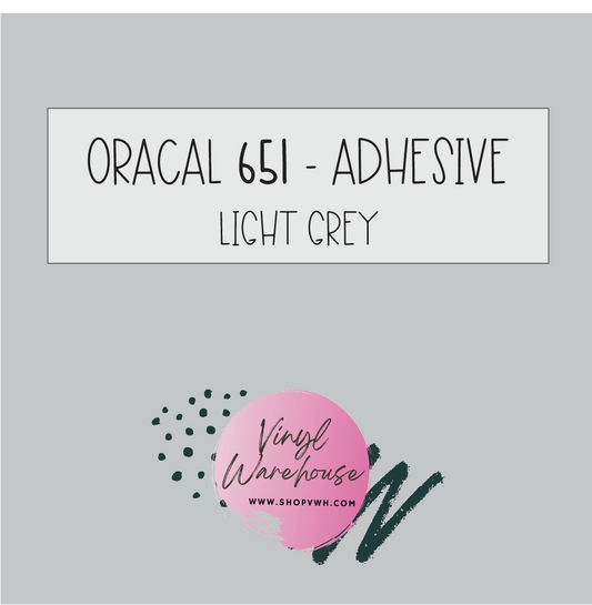 Oracal 651 - 072 Light Grey