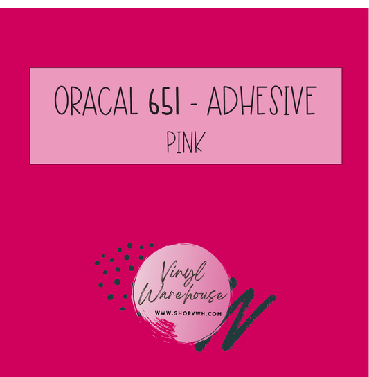 Oracal 651 - 041 Pink