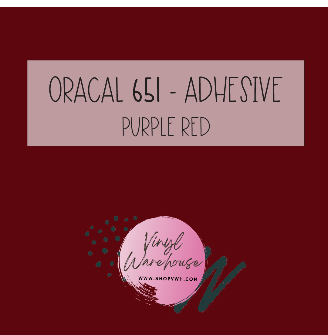 Oracal 651 - 026 Purple Red