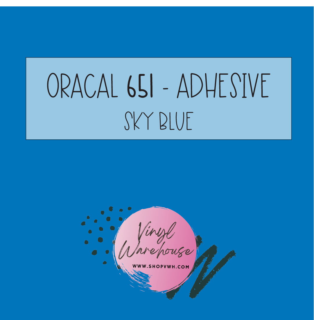 Oracal 651 - 084 Sky Blue