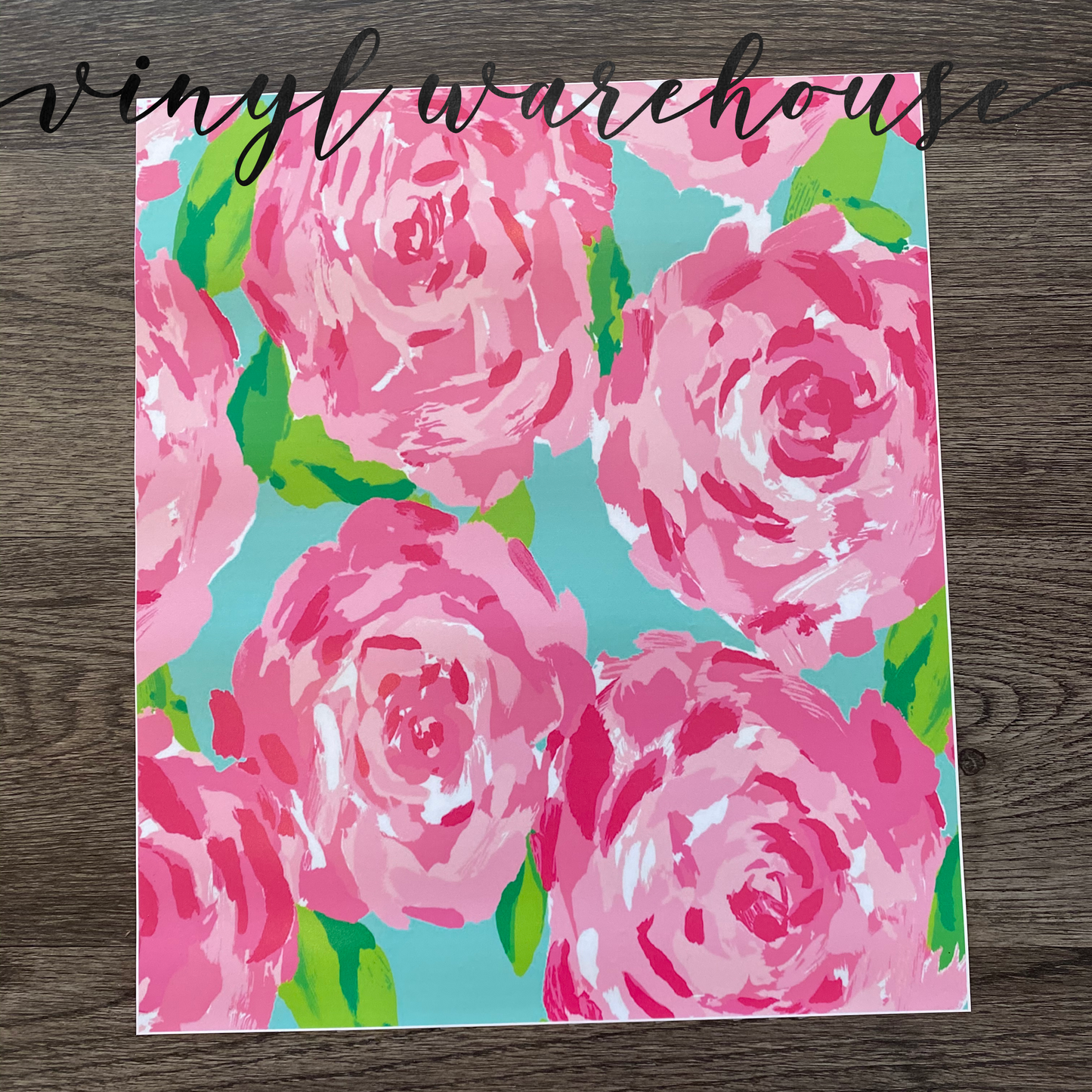 Lilly Inspired HTV - Roses