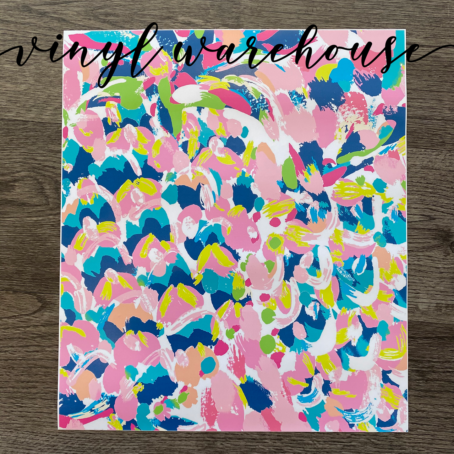 Lilly Inspired HTV - Summer Confetti