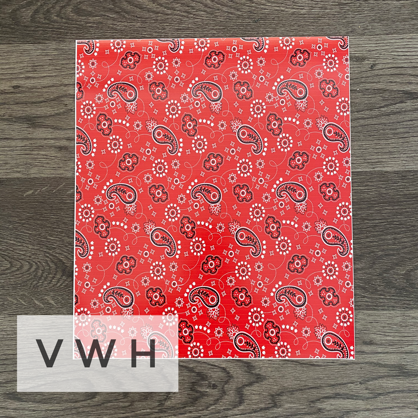 Paisley Bandana - Printed HTV