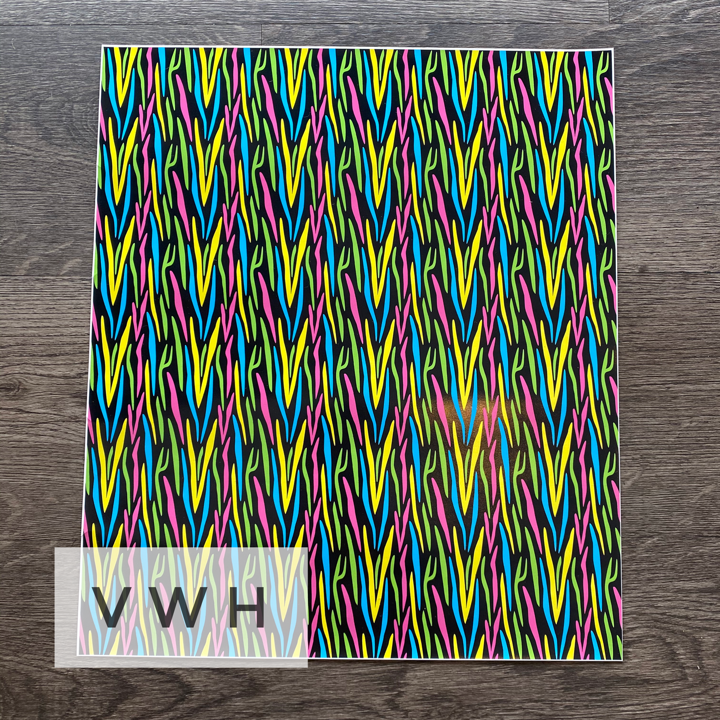 Carole Tiger Stripe - Printed HTV