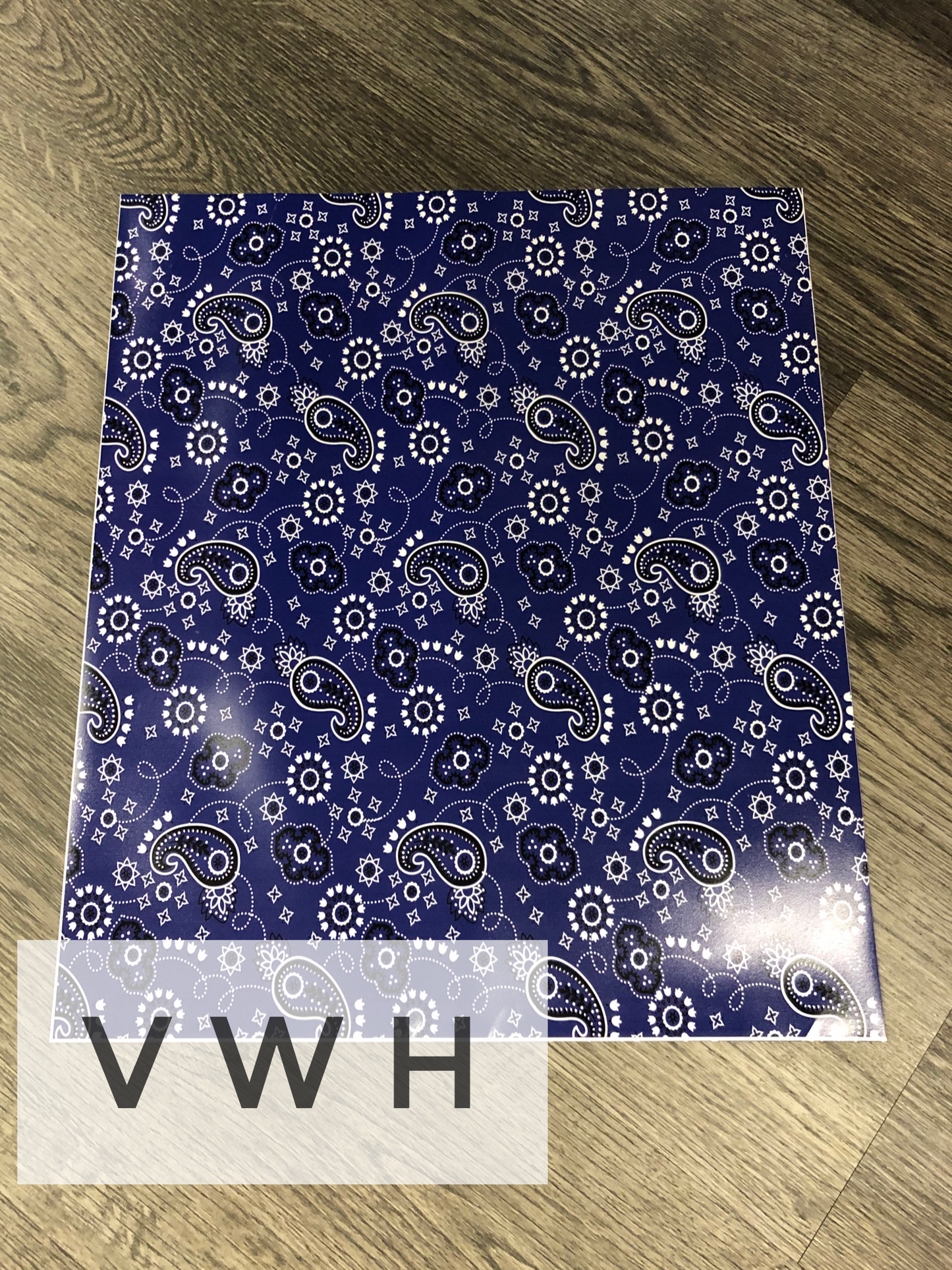 Paisley Bandana - Printed HTV