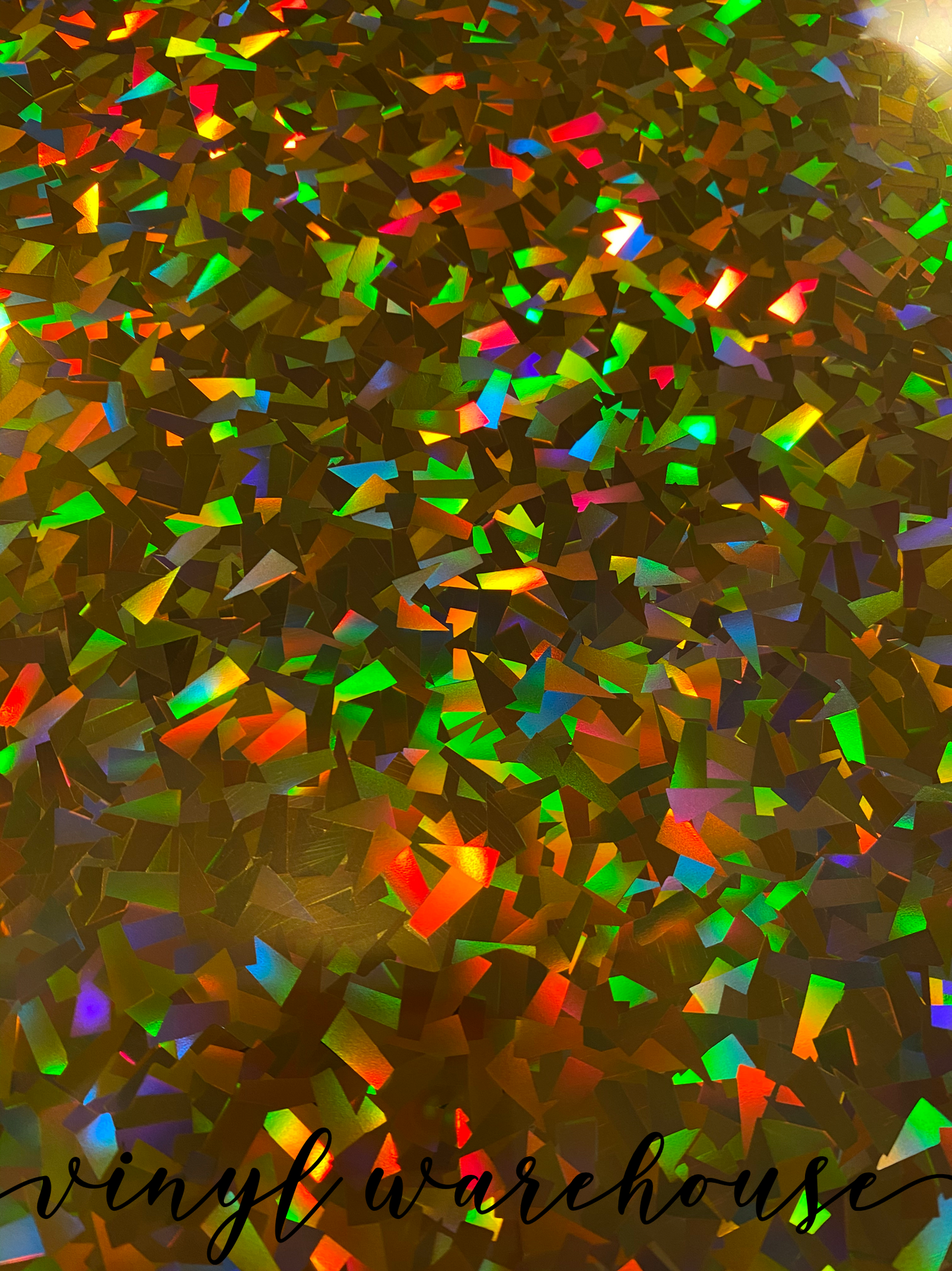 Siser Holographic HTV - Gold Crystal