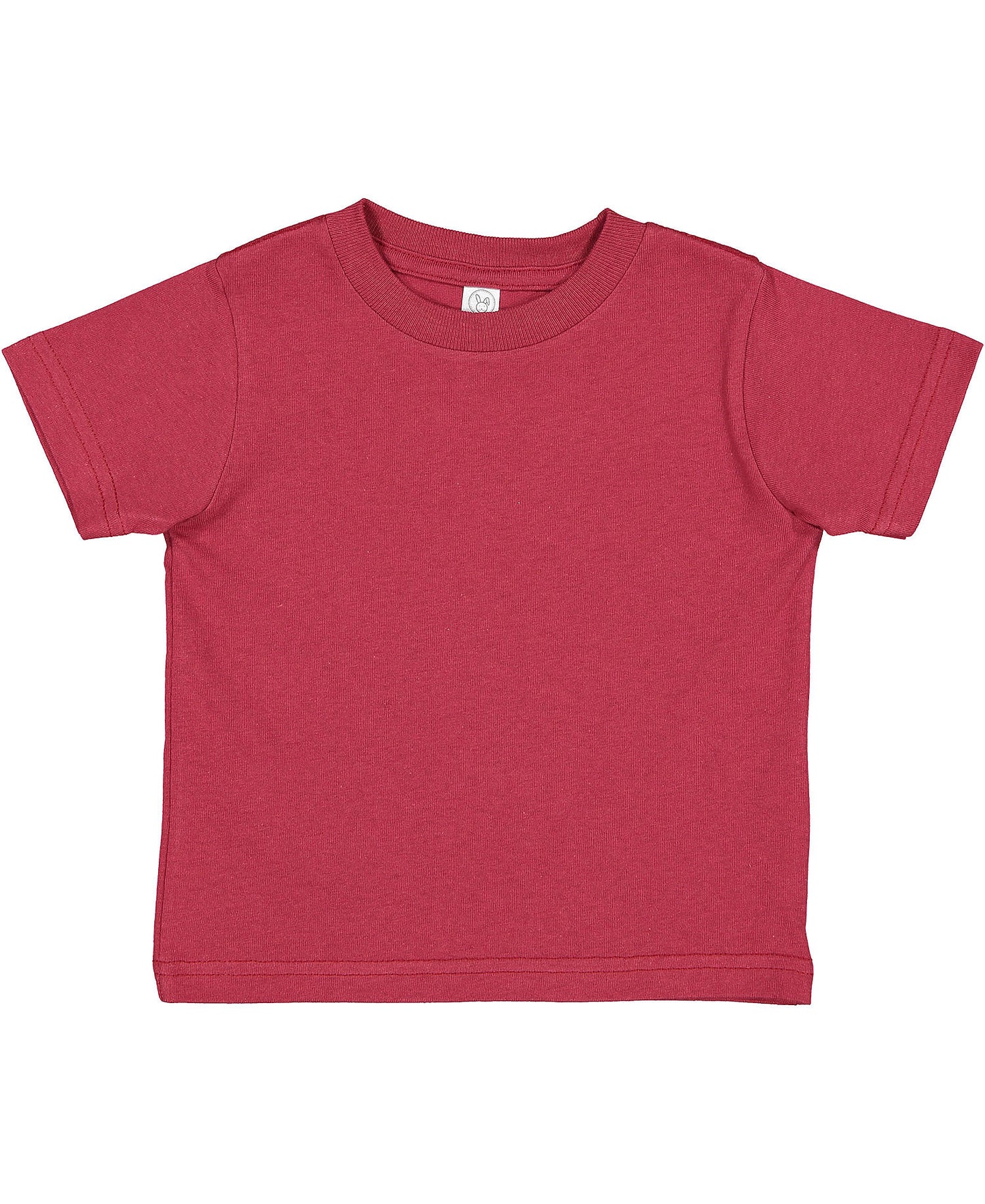 Rabbit Skins Fine Jersey Toddler Tee - Garnet