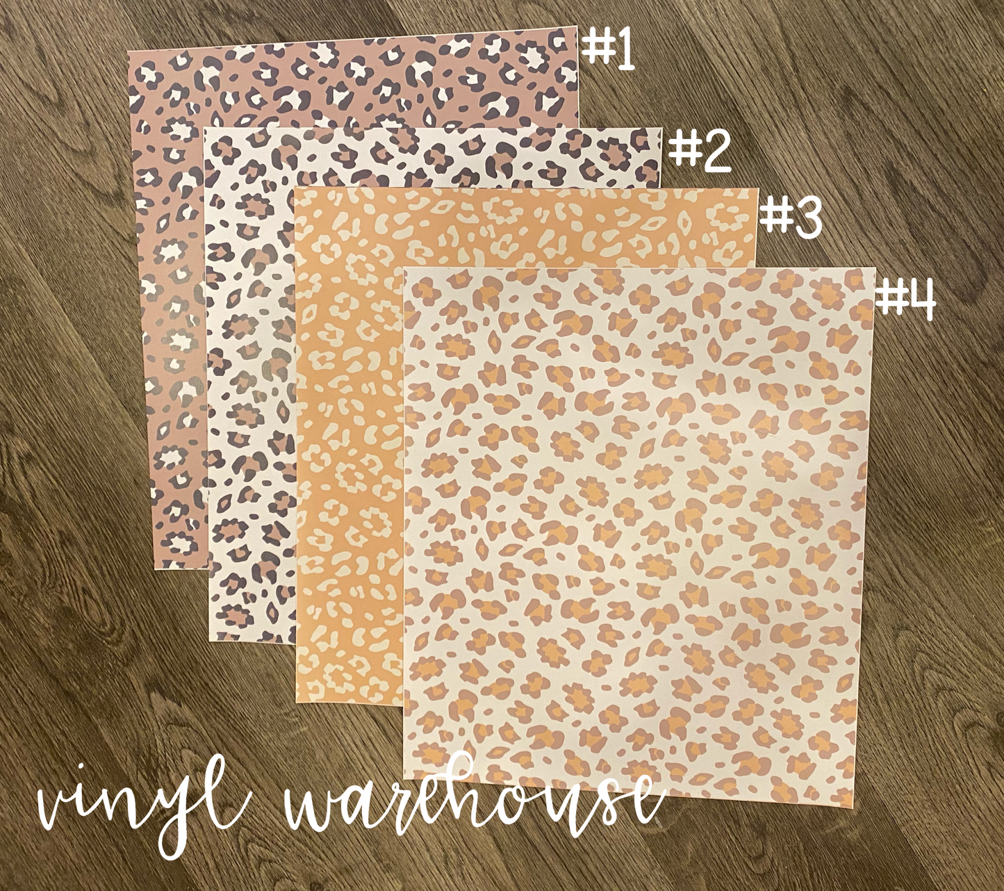 Neutral Leopard - Printed HTV