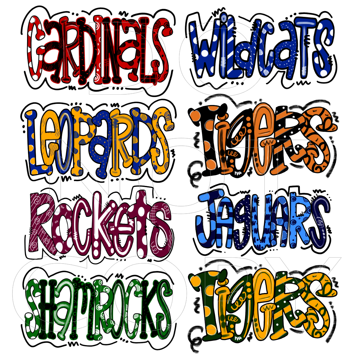 School Spirit - Screen Prints