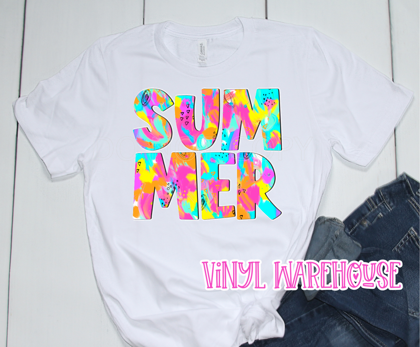 SUM MER - Screen Print